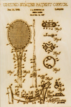 Load image into Gallery viewer, Tennis Racket Patent Print