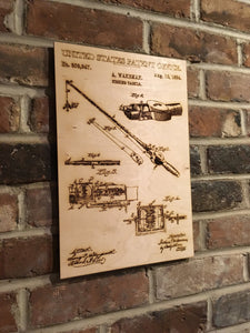 ar15 fishing pole Fishing Pole Patent Print