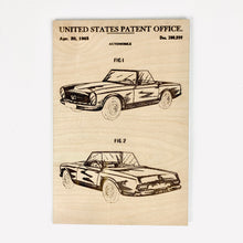 Load image into Gallery viewer, Mercedes SL Patent Print