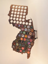 Load image into Gallery viewer, New Jersey Beer Cap Maps