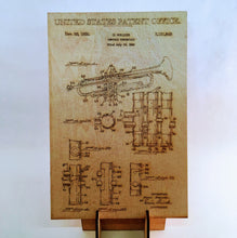 Load image into Gallery viewer, Trumpet Patent Print