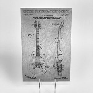 Gibson Guitar Patent Print